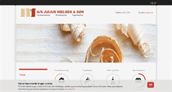 Desktop Screenshot of julius-nielsen.dk